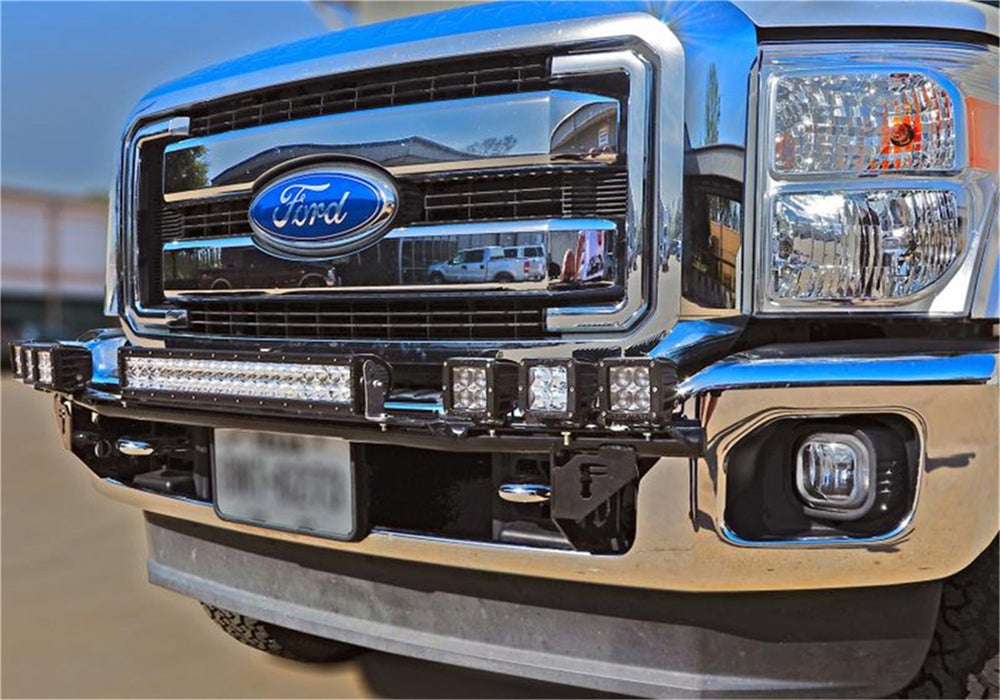 N-Fab F9930LD-TX Light Mounting-Light Bar (1-30in.) w/Multi-Mnt-99-07 F250/350-TX Blk - Truck Part Superstore