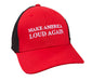 Kooks Custom Headers HT-100608-01 Make America Loud Again Trucker Cap-Sm/Md - Truck Part Superstore