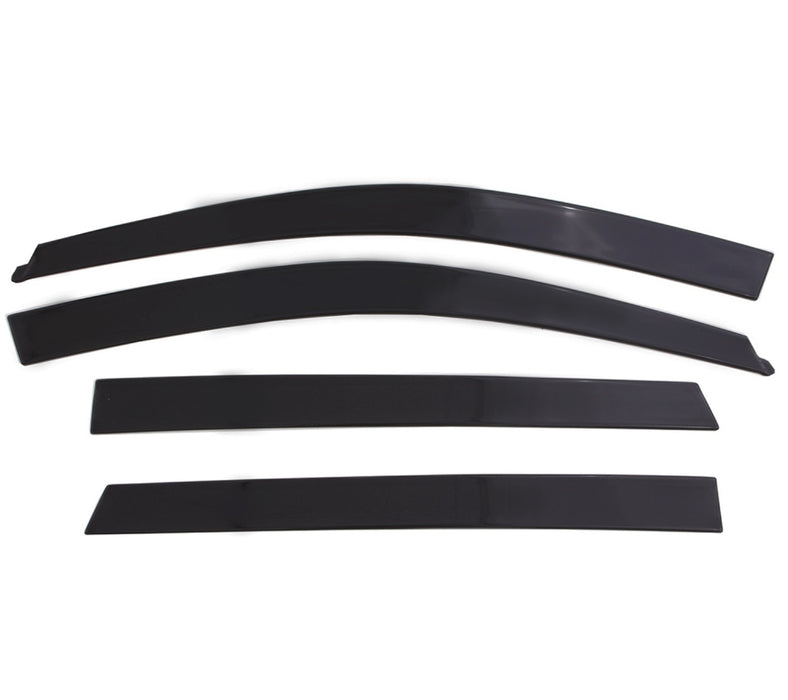 Auto Ventshade (AVS) 774061 Ventvisor® Low Profile Deflector 4 pc.; Matte Black; - Truck Part Superstore