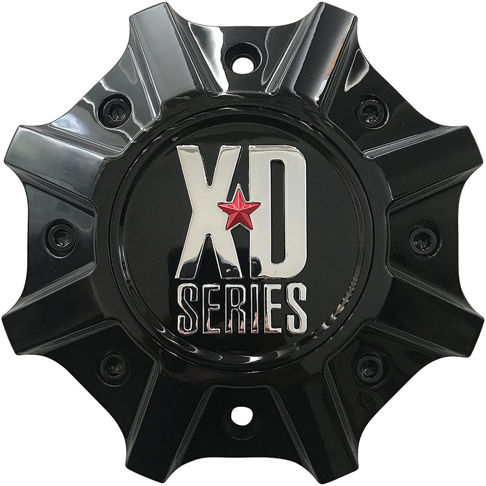 XD M-1015GB XD825 GLOSS BLACK CAP - Truck Part Superstore