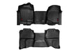 Rough Country M-21072 Heavy Duty Floor Mats Front/Rear-07-13 Silverado/Sierra 07-14 HD Ext. Cab Bench Seat Rough Country - Truck Part Superstore