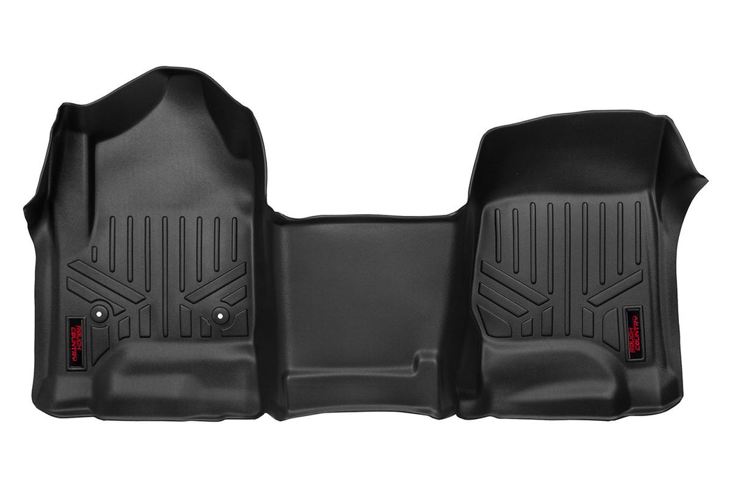 Rough Country M-2114 Heavy Duty Floor Mats Front 1pc-14-19 Silverado/Sierra Rough Country - Truck Part Superstore