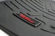 Rough Country M-21142 Heavy Duty Floor Mats Front/Rear W/Center 14-19 Silverado/Sierra 1500/2500 HD/3500 HD Double Cab Rough Country - Truck Part Superstore