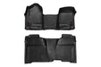 Rough Country M-21143 Heavy Duty Floor Mats Front/Rear W/Center 14-19 Silverado/Sierra 1500/2500 HD/3500 HD Crew Cab Rough Country - Truck Part Superstore