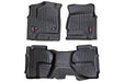 Rough Country M-21412 Heavy Duty Floor Mats Front/Rear-14-19 Silverado/Sierra 1500/2500 HD/3500 HD Double Cab Rough Country - Truck Part Superstore