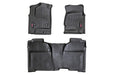 Rough Country M-21413 Heavy Duty Floor Mats Front/Rear-14-19 Silverado/Sierra 1500/2500 HD/3500 HD Crew Cab Rough Country - Truck Part Superstore