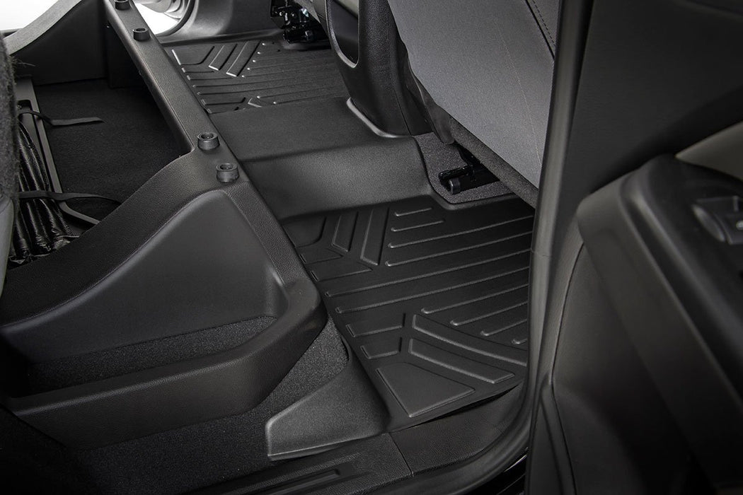 Rough Country M-21513 Heavy Duty Floor Mats Front/Rear-15-20 Chevy Colorado/GMC Canyon Crew Cab Rough Country - Truck Part Superstore
