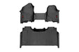 Rough Country M-31420 Heavy Duty Floor Mats Front/Rear-19-20 RAM 1500 Crew Cab Half Console w/Rear Under Seat Storage Rough Country - Truck Part Superstore