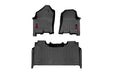 Rough Country M-31422 Heavy Duty Floor Mats Front/Rear-19-20 RAM 1500 Crew Cab Full Console w/Rear Under Seat Storage Rough Country - Truck Part Superstore