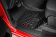 Rough Country M-31422 Heavy Duty Floor Mats Front/Rear-19-20 RAM 1500 Crew Cab Full Console w/Rear Under Seat Storage Rough Country - Truck Part Superstore
