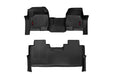 Rough Country M-51173 Heavy Duty Floor Mats Front/Rear-17-20 Ford Super Duty Crew Cab Bench Seats Rough Country - Truck Part Superstore