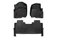 Rough Country M-51712 Heavy Duty Floor Mats Front/Rear-17-20 Ford Super Duty Crew Cab Bucket Seats Rough Country - Truck Part Superstore