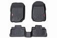 Rough Country M-60712 Heavy Duty Floor Mats Front/Rear-07-13 Jeep JK Wrangler Unlimited Rough Country - Truck Part Superstore
