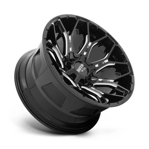 Moto Metal MO80821080318N MO808 20X10 8X6.5 G-BLK MILL -18MM - Truck Part Superstore