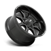 Moto Metal MO970890803B18US MO970 18X9 8X6.5 G-BLK MILL SPK 18MM - Truck Part Superstore