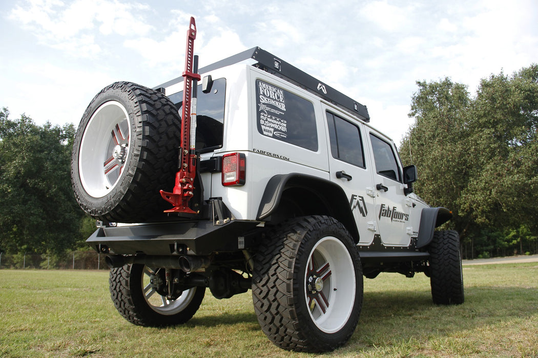Fab Fours M2150-1 Hi-Lift Jack Mount; 2 Stage Black Powder Coated; Need PN[JP-Y1261T]; - Truck Part Superstore