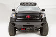 Fab Fours M2250-1 Vengeance Front License Plate Bracket; 2 Stage Black Powder Coated; Short; - Truck Part Superstore