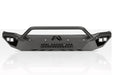 Fab Fours M2450-1 Vengeance Light Box Cover; 2 Stage Black Powder Coated; Front Center; [AWSL]; - Truck Part Superstore