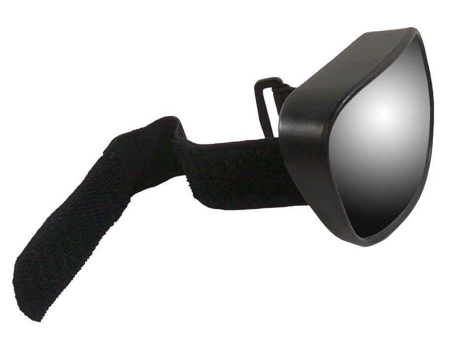 Cipa USA M25 Hand Mirror; Convex Acrylic Lens; 3.5 x 2.25 in.; w/Velcro Strap Around Palm; - Truck Part Superstore