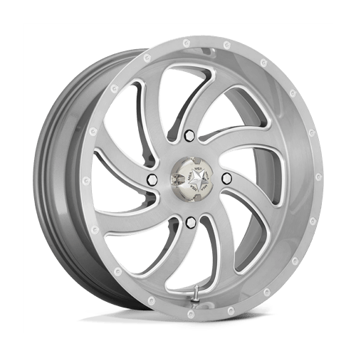MSA Offroad Wheels M36-018737TI MA36 18X7 4X137 BRUSH TITAN 00MM - Truck Part Superstore