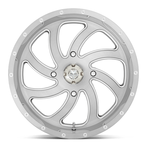 MSA Offroad Wheels M36-018737TI MA36 18X7 4X137 BRUSH TITAN 00MM - Truck Part Superstore