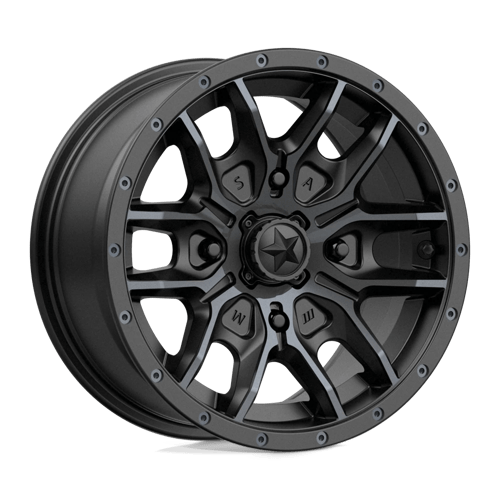 MSA Offroad Wheels M43-04756 MA43 14X7 4X156 S-BLK TTCC 10MM - Truck Part Superstore