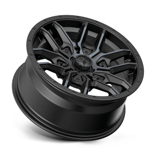 MSA Offroad Wheels M43-05756 MA43 15X7 4X156 S-BLK TTCC 10MM - Truck Part Superstore