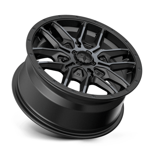 MSA Offroad Wheels M43-385710 MA43 15X7 4X110 S-BLK TTCC 38MM - Truck Part Superstore
