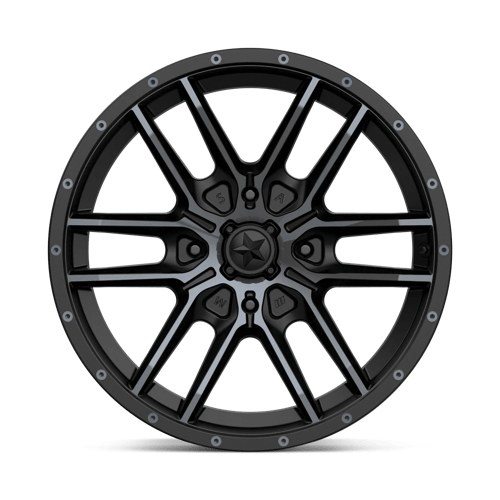 MSA Offroad Wheels M43-08737 MA43 18X7 4X137 S-BLK TTCC 10MM - Truck Part Superstore