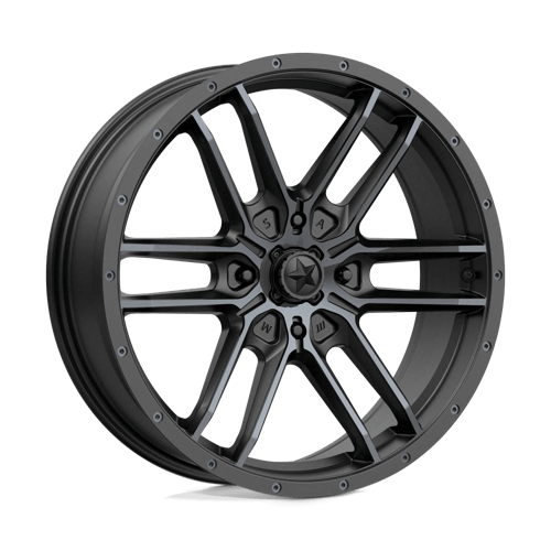 MSA Offroad Wheels M43-020737 MA43 20X7 4X137 S-BLK TTCC 10MM - Truck Part Superstore