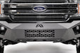Fab Fours M4350-1 Vengeance Light Box Cover; 2 Stage Black Powder Coated; Center; - Truck Part Superstore