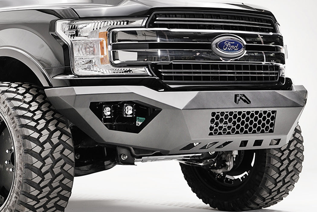 Fab Fours M4350-1 Vengeance Light Box Cover; 2 Stage Black Powder Coated; Center; - Truck Part Superstore