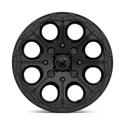 MSA Offroad Wheels M44-05710 MA44 15X7 4X110 S-BLK 25MM - Truck Part Superstore
