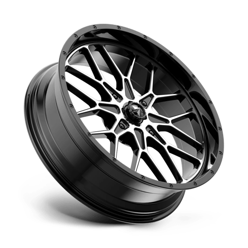 MSA Offroad Wheels M45-018756 MA45 18X7 4X156 G-BLK MACH 00MM - Truck Part Superstore