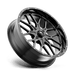 MSA Offroad Wheels M45-018710M MA45 18X7 4X110 G-BLK MILL 00MM - Truck Part Superstore