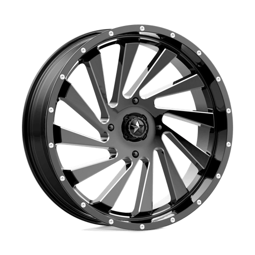 MSA Offroad Wheels M46-020756M MA46 20X7 4X156 G-BLK MILL 00MM - Truck Part Superstore
