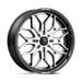 MSA Offroad Wheels MA047BD18704410 MA47 18X7 4X156 G-BLK-MACH 10MM - Truck Part Superstore