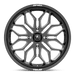 MSA Offroad Wheels MA047BE18704810 MA47 18X7 4X137 G-BLK-MILL 10MM - Truck Part Superstore
