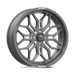 MSA Offroad Wheels MA047AX24704410 MA47 24X7 4X156 GNMTL-MILL 10MM - Truck Part Superstore