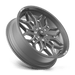 MSA Offroad Wheels MA047AX20704410 MA47 20X7 4X156 GNMTL-MILL 10MM - Truck Part Superstore