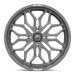 MSA Offroad Wheels MA047AX24704410 MA47 24X7 4X156 GNMTL-MILL 10MM - Truck Part Superstore