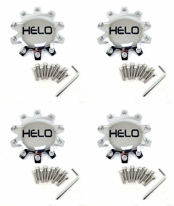 Helo M875-2C HLO 875 SMALL TOP CAP CHROME - Truck Part Superstore