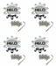 Helo M875-2C HLO 875 SMALL TOP CAP CHROME - Truck Part Superstore
