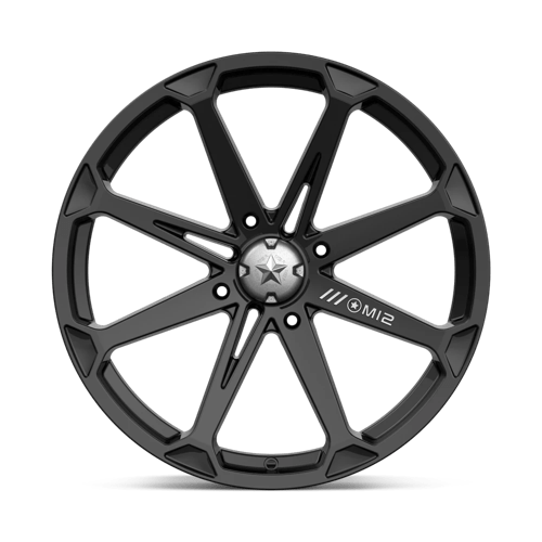 MSA Offroad Wheels M12-00756 MA12 20X7 4X156 G-BLK 10MM - Truck Part Superstore