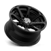 MSA Offroad Wheels M12-04710 MA12 14X7 4X110 G-BLK 10MM - Truck Part Superstore