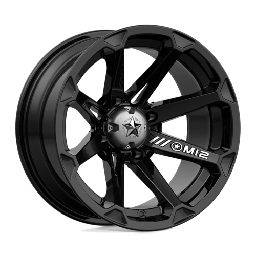 MSA Offroad Wheels M12-14756 MA12 14X7 4X156 G-BLK -47MM - Truck Part Superstore