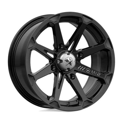 MSA Offroad Wheels M12-05737 MA12 15X7 4X137 G-BLK 10MM - Truck Part Superstore