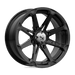 MSA Offroad Wheels M12-05737 MA12 15X7 4X137 G-BLK 10MM - Truck Part Superstore