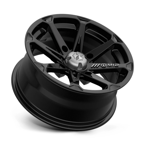 MSA Offroad Wheels M12-05737 MA12 15X7 4X137 G-BLK 10MM - Truck Part Superstore
