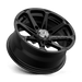MSA Offroad Wheels M12-05737 MA12 15X7 4X137 G-BLK 10MM - Truck Part Superstore
